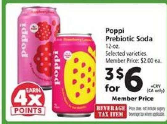Poppi Prebiotic Soda*