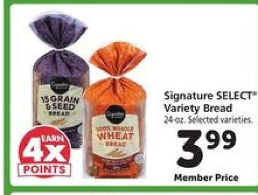 Signature SELECT Variety Bread
