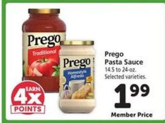 Prego Pasta Sauce