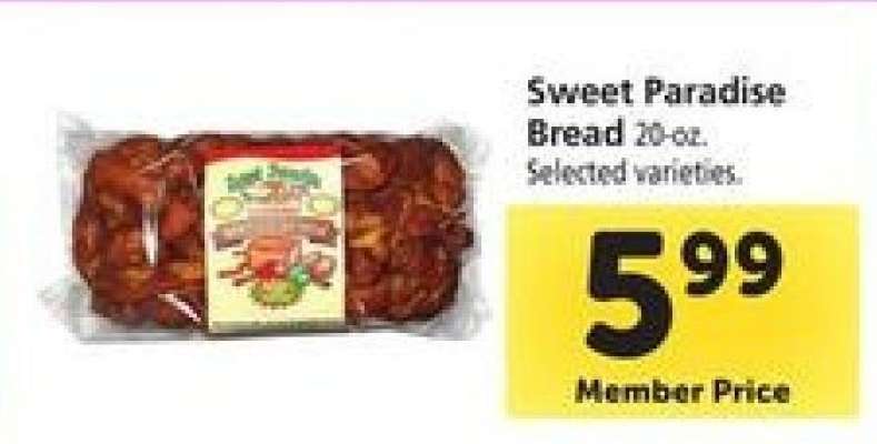 Sweet Paradise Bread