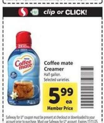 Coffee mate Creamer