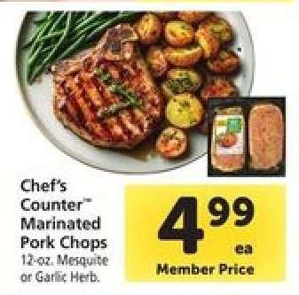 Chef's Counter Marinated Pork Chops