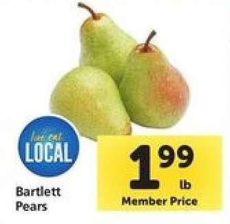 Bartlett Pears