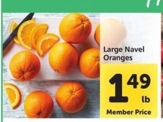 Large Navel Oranges