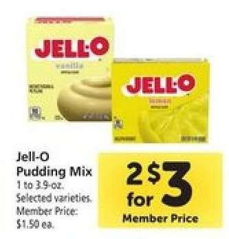 Jell-O Pudding Mix