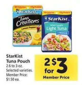 Starkist Tuna Pouch