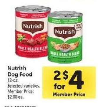 Nutrish Dog Food*