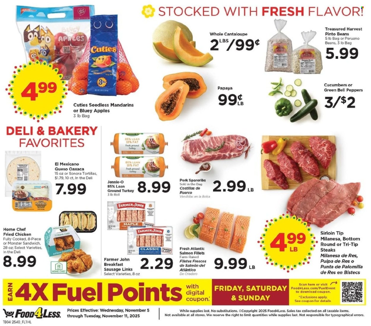 Food 4 Less ad - 11/05/2025 - 11/11/2025. Page 4