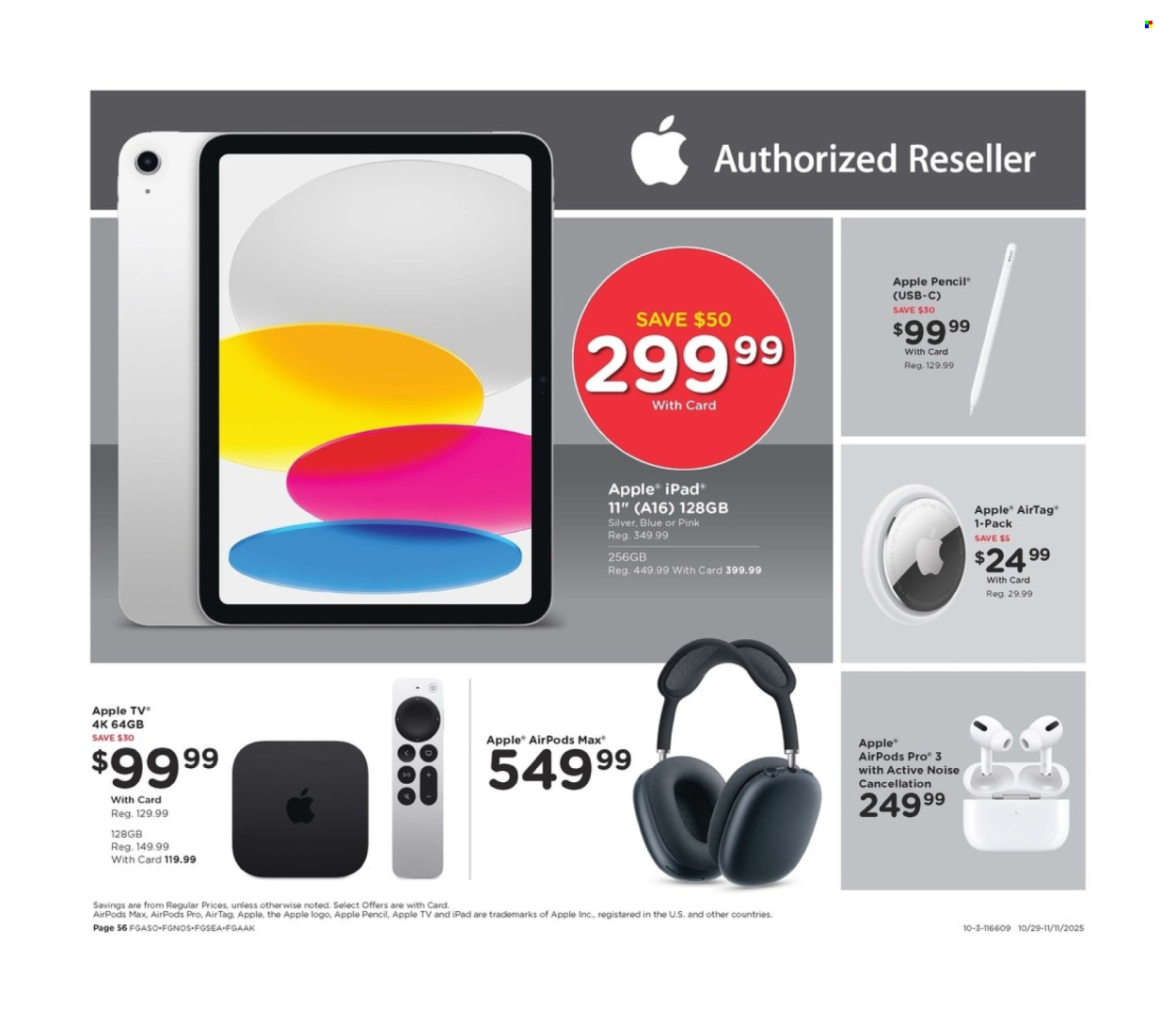 Fred Meyer ad - 11/05/2025 - 11/11/2025. Page 4