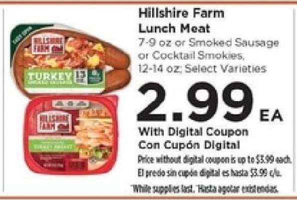 Hillshire Farm Lunch Meat