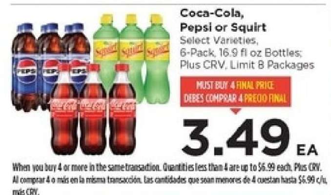 Coca-Cola, Pepsi or Squirt