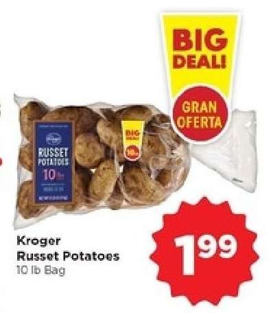 Kroger Russet Potatoes