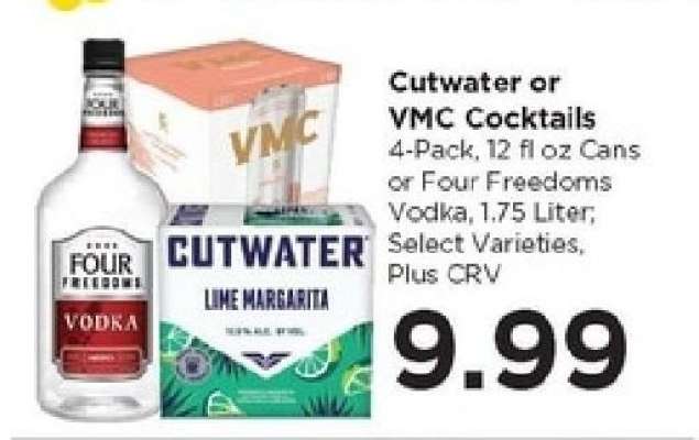 Cutwater or VMC Cocktails