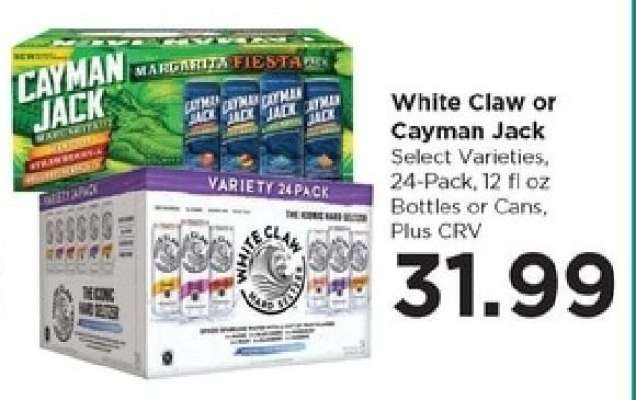 White Claw or Cayman Jack