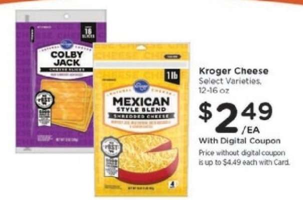 Kroger Cheese