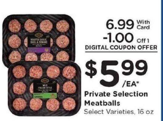 Private Selection Meatballs
