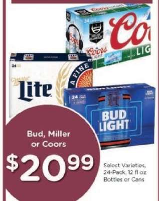 Bud, Miller or Coors