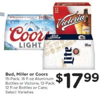 Bud, Miller or Coors
