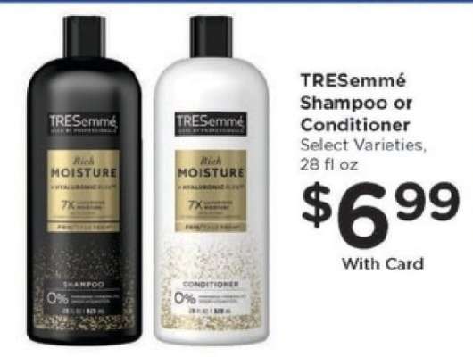 Tresemme Shampoo or Conditioner