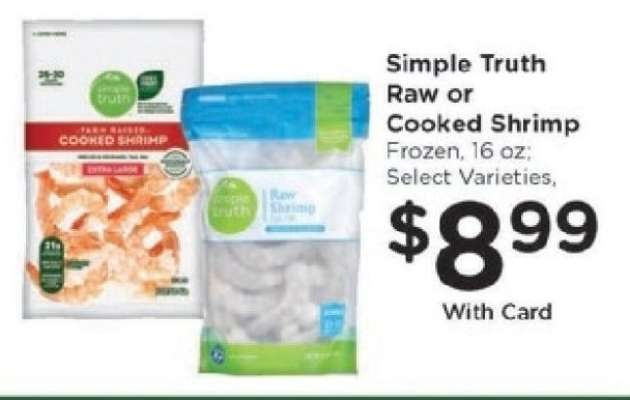 Simple Truth Raw or Cooked Shrimp