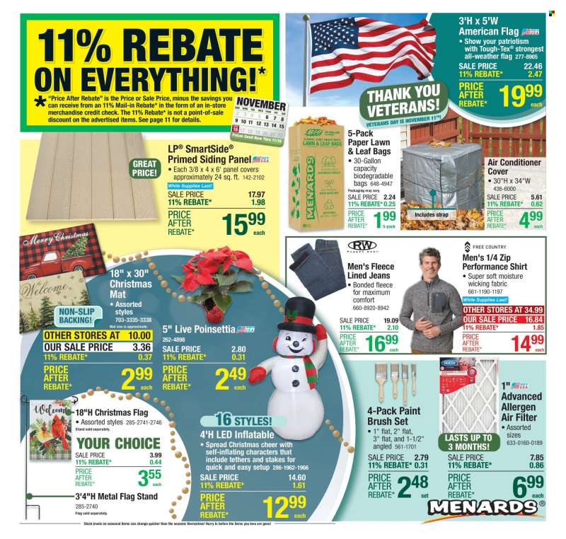 Menards Flyer - 11/06/2025 - 11/16/2025.