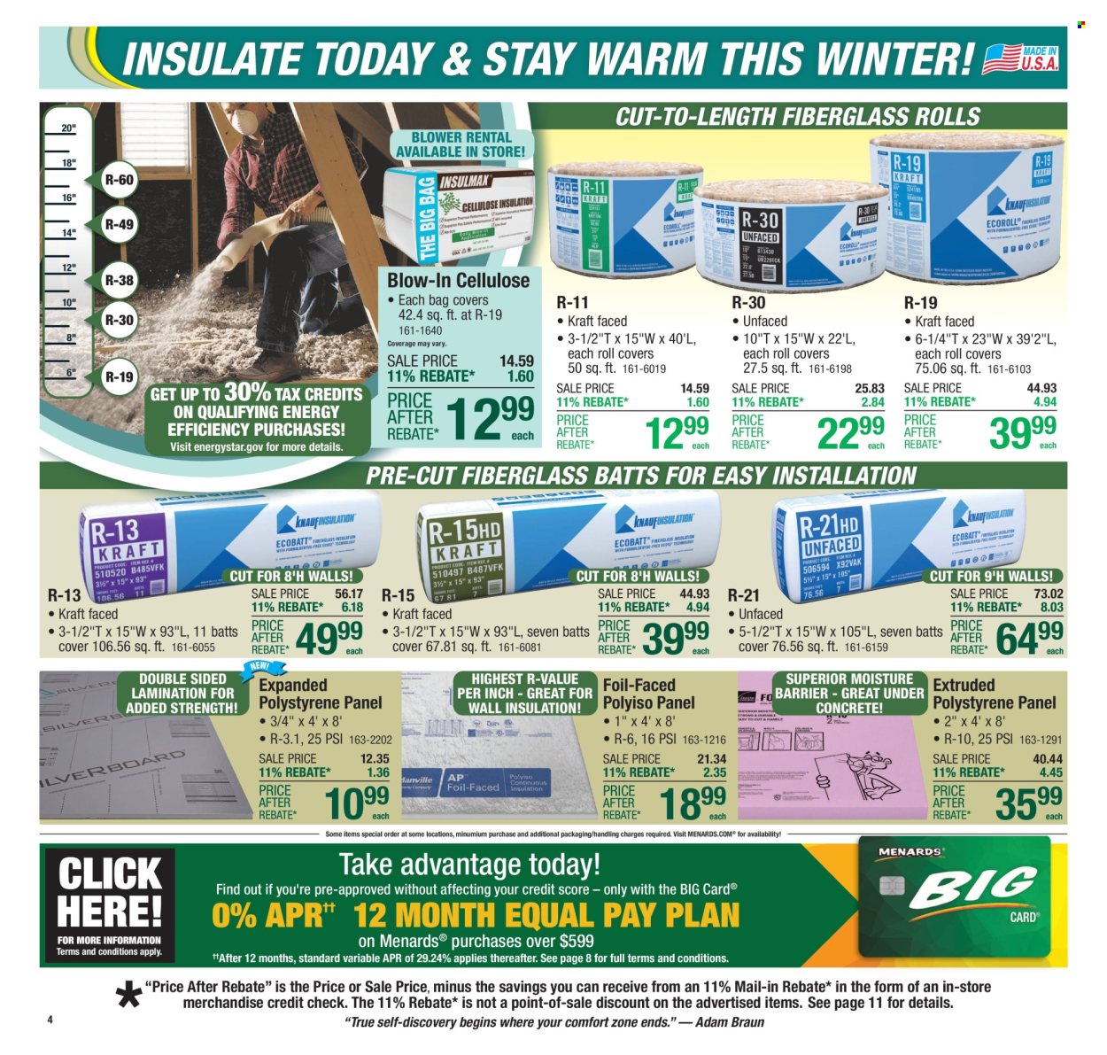 Menards ad - 11/06/2025 - 11/16/2025. Page 7