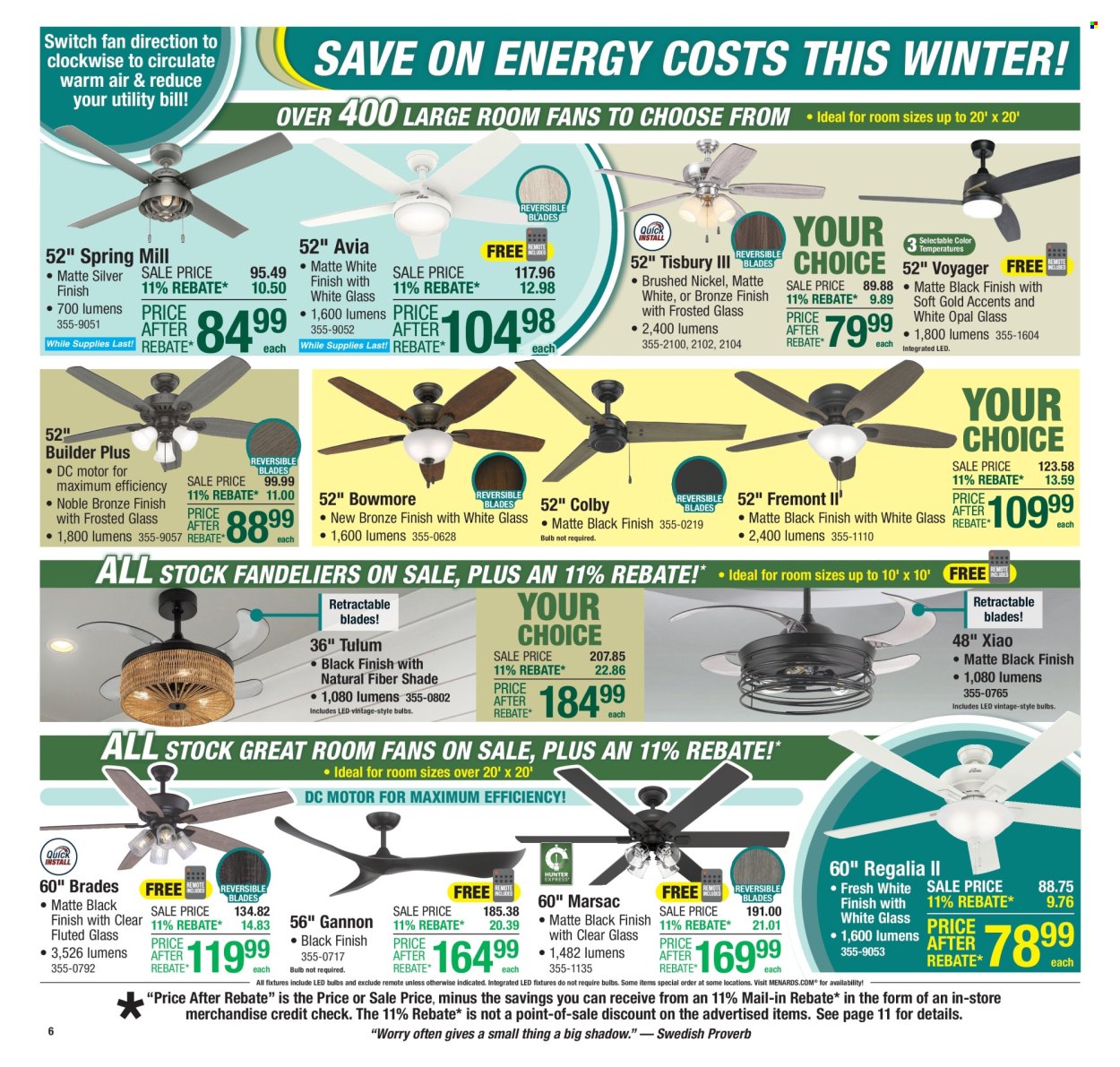 Menards ad - 11/06/2025 - 11/16/2025. Page 10