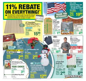 Menards Flyer - 11/06/2025 - 11/16/2025.