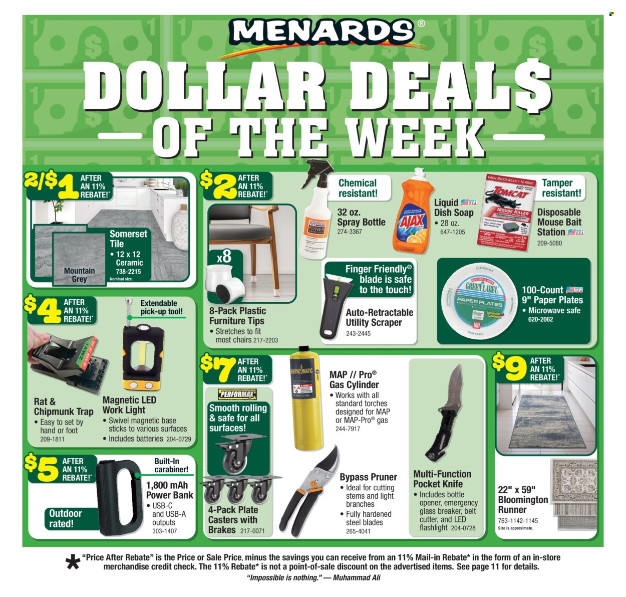 Menards ad - 11/06/2025 - 11/16/2025. Page 2