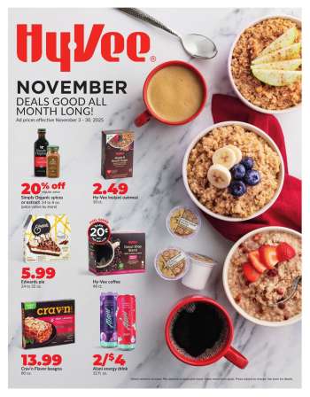 Hy-Vee Flyer - 11/03/2025 - 12/01/2025.