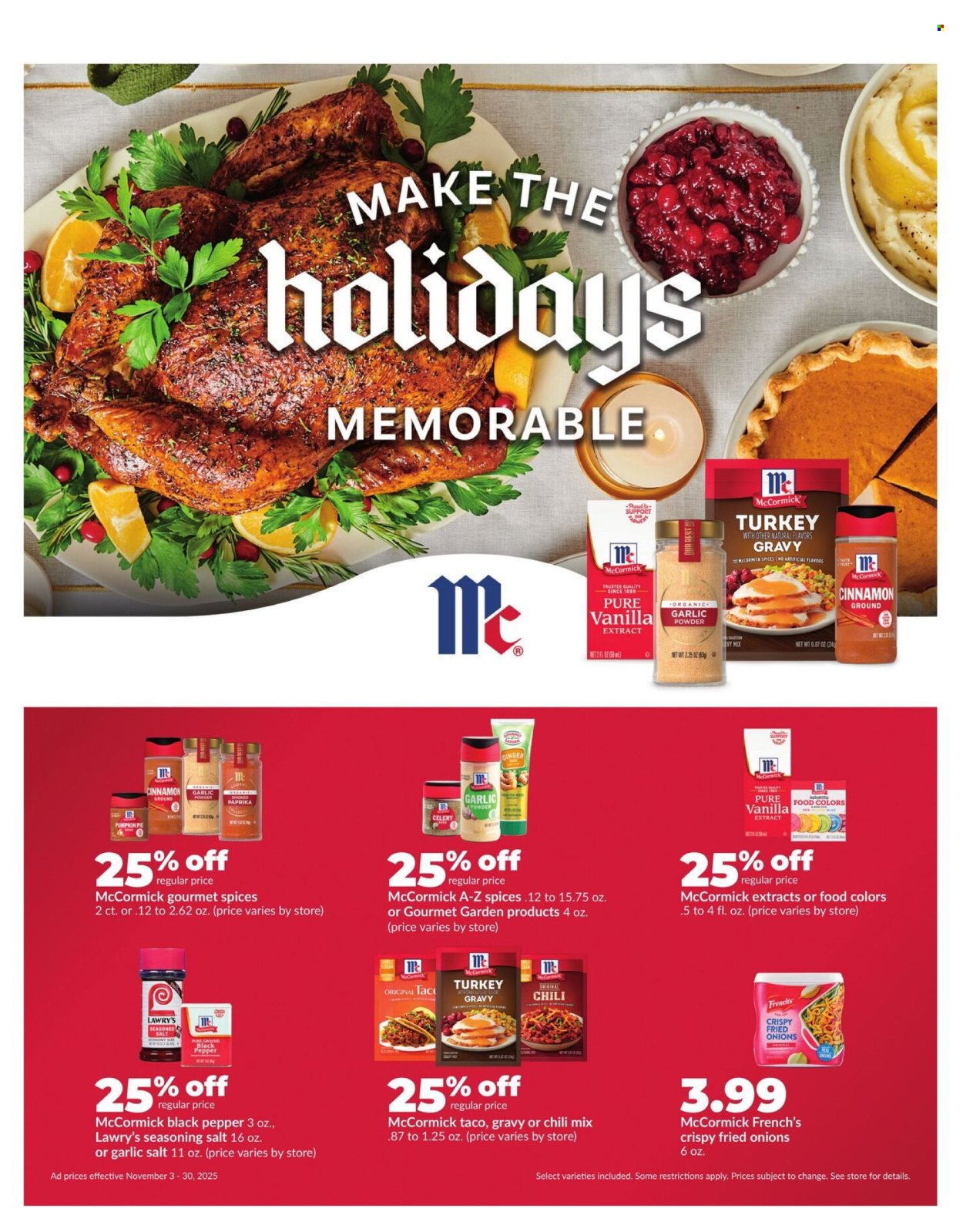 Hy-Vee ad - 11/03/2025 - 12/01/2025. Page 2