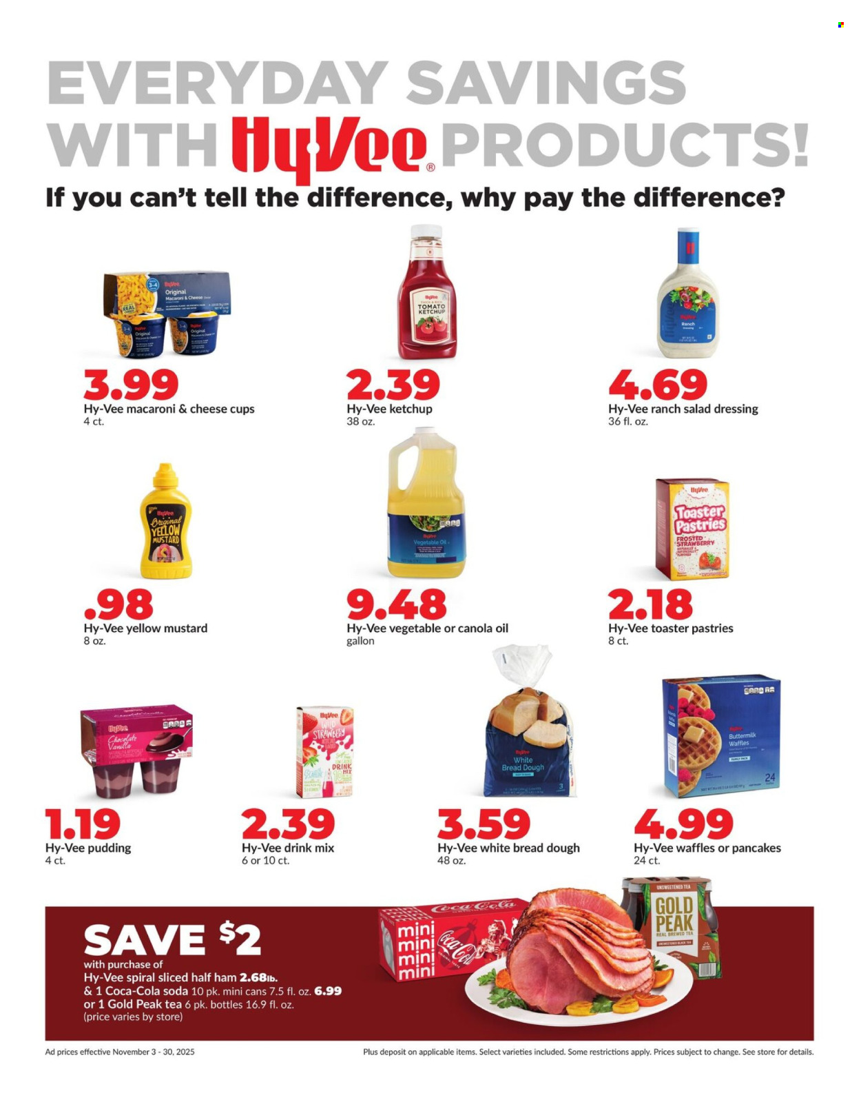 Hy-Vee ad - 11/03/2025 - 12/01/2025. Page 9