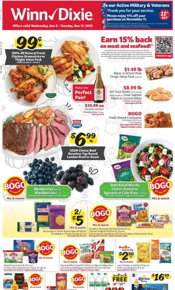 Winn Dixie Flyer - 11/05/2025 - 11/11/2025.