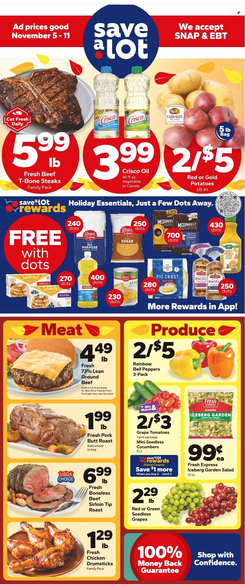 Save a Lot ad - 11/05/2025 - 11/11/2025. Page 1