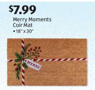 Merry Moments Coir Mat