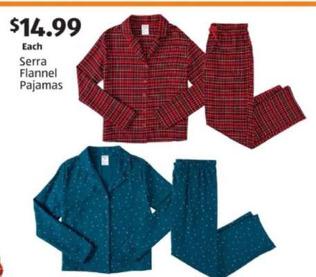 Serra Flannel Pajamas