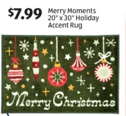 Merry Moments Holiday Accent Rug