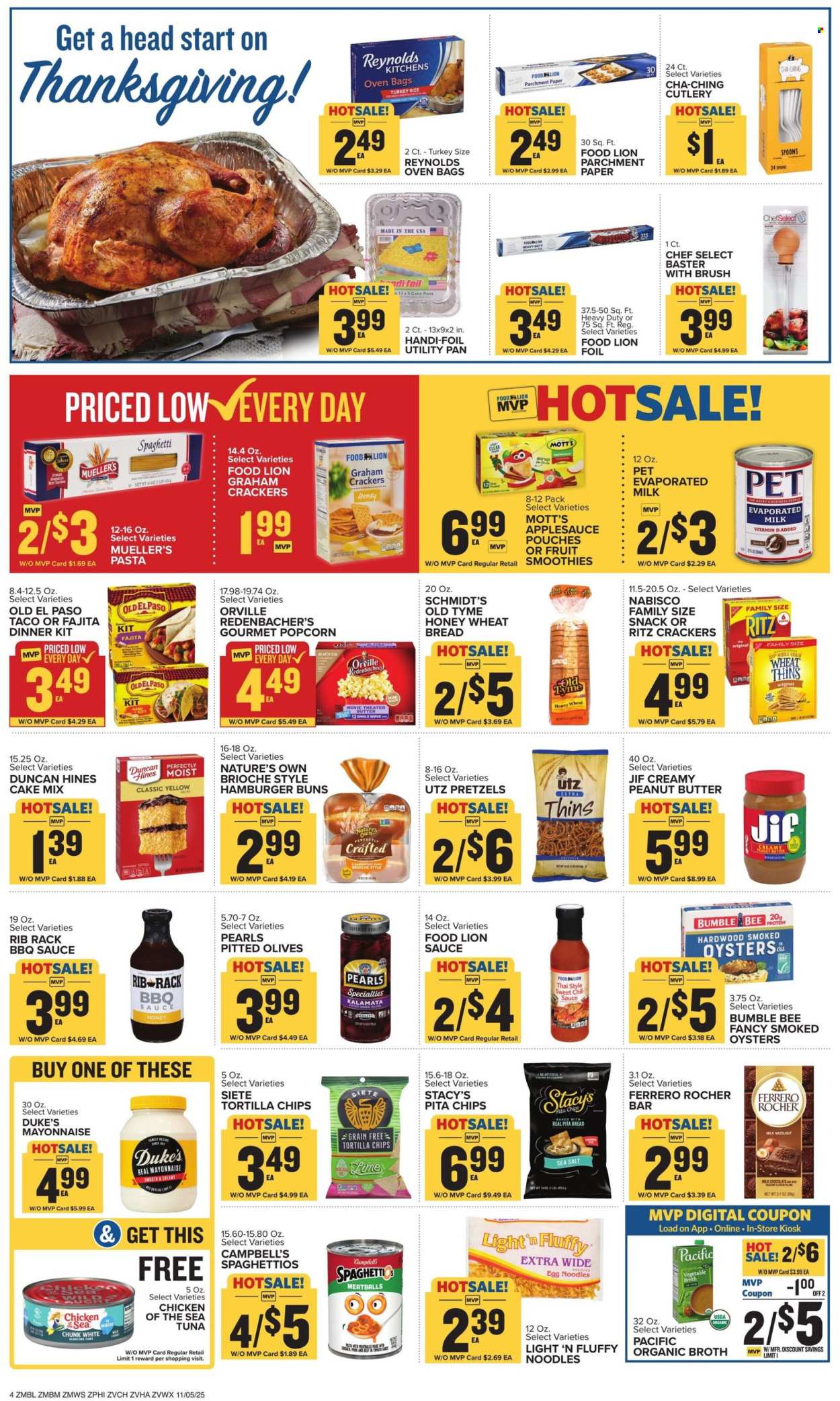 Food Lion ad - 11/05/2025 - 11/11/2025. Page 4