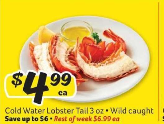 Cold Water Lobster Tail