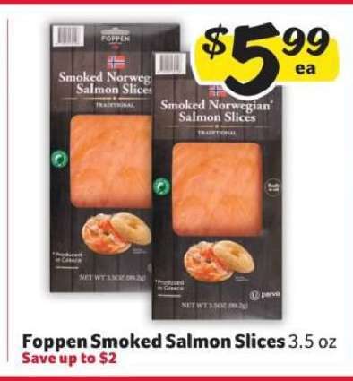 Foppen Smoked Salmon Slices