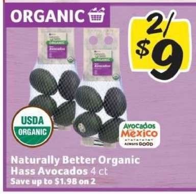 Naturally Better Organic Hass Avocados