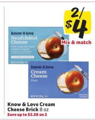 Know & Love Cream Cheese Brick