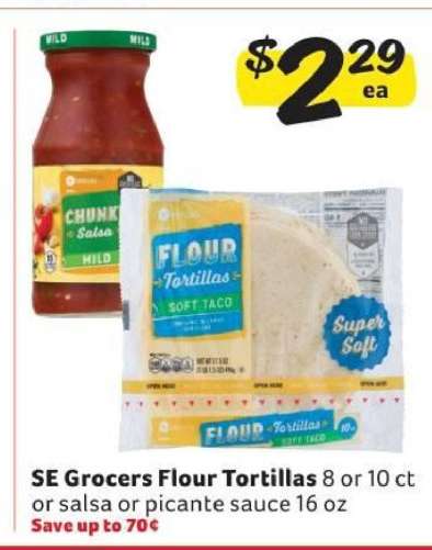 SE Grocers Flour Tortillas