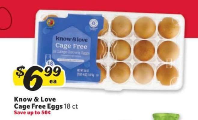 Know & Love Cage Free Eggs