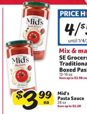 Mid's Pasta Sauce