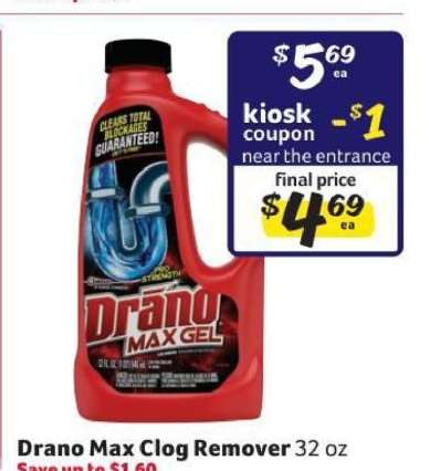 Drano Max Clog Remover