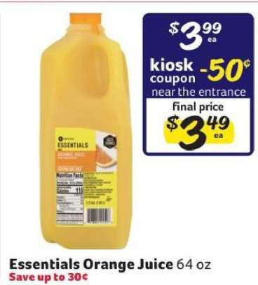 Essentials Orange Juice