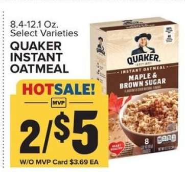 Quaker Instant Oatmeal