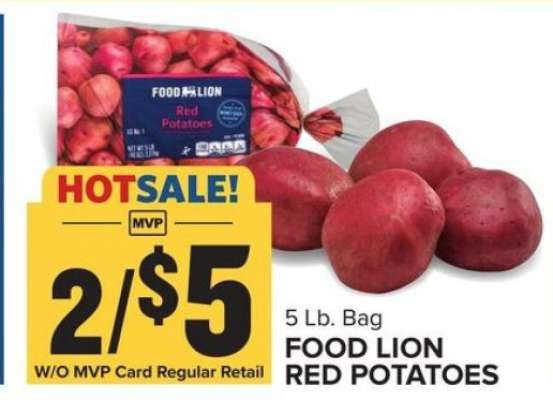 Food Lion Red Potatoes