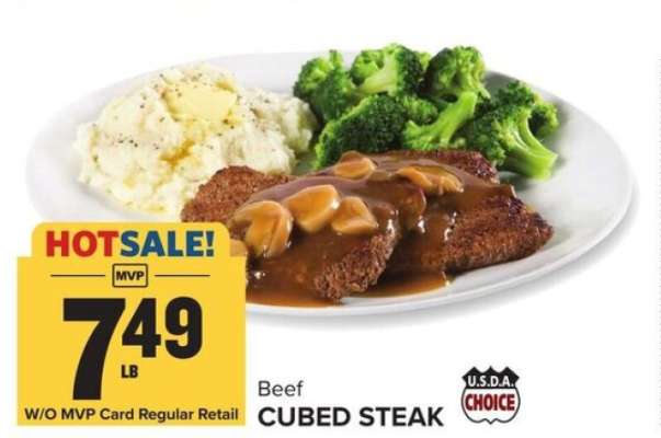 Beef Cubed Steak